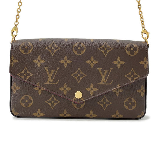 Louis Vuitton Felicie Pochette FuchsiaM81896 Monogram Clutch Bag 2