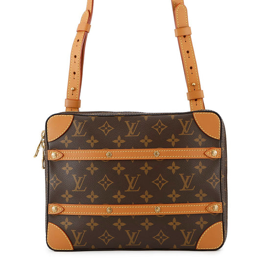 Louis Vuitton Soft Trunk Messenger BrownM68494 Monogram PM Crossbody Bag
