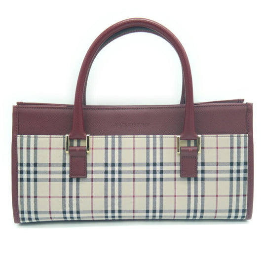 Burberry Luxury Nova Check Handbag Travel Bag Check Handbag 204