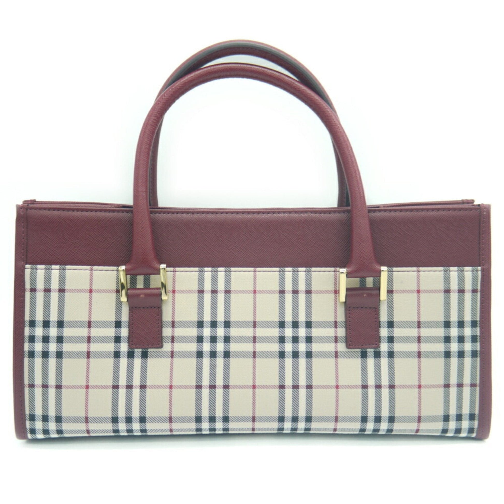 Burberry Luxury Nova Check Handbag Travel Bag Check Handbag 204