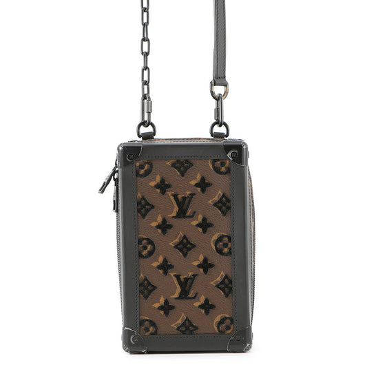 Louis Vuitton Vertical・Soft Trunk NoirM45044 Toughtage Monogram Handbag