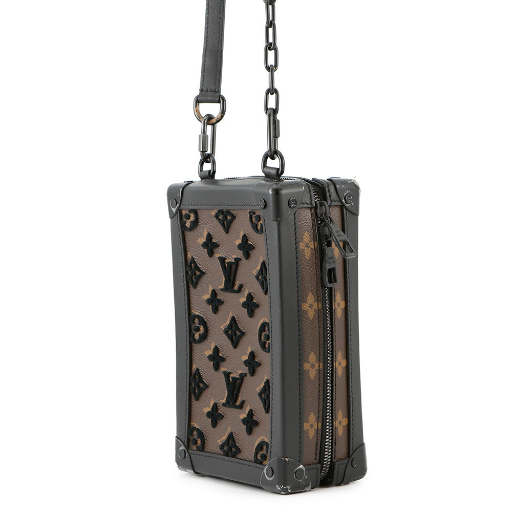 Louis Vuitton Vertical・Soft Trunk NoirM45044 Toughtage Monogram Handbag