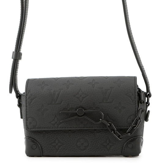 Louis Vuitton Steamer Wearable NoirM81746 ・Taurillon Monogram Wallet Case