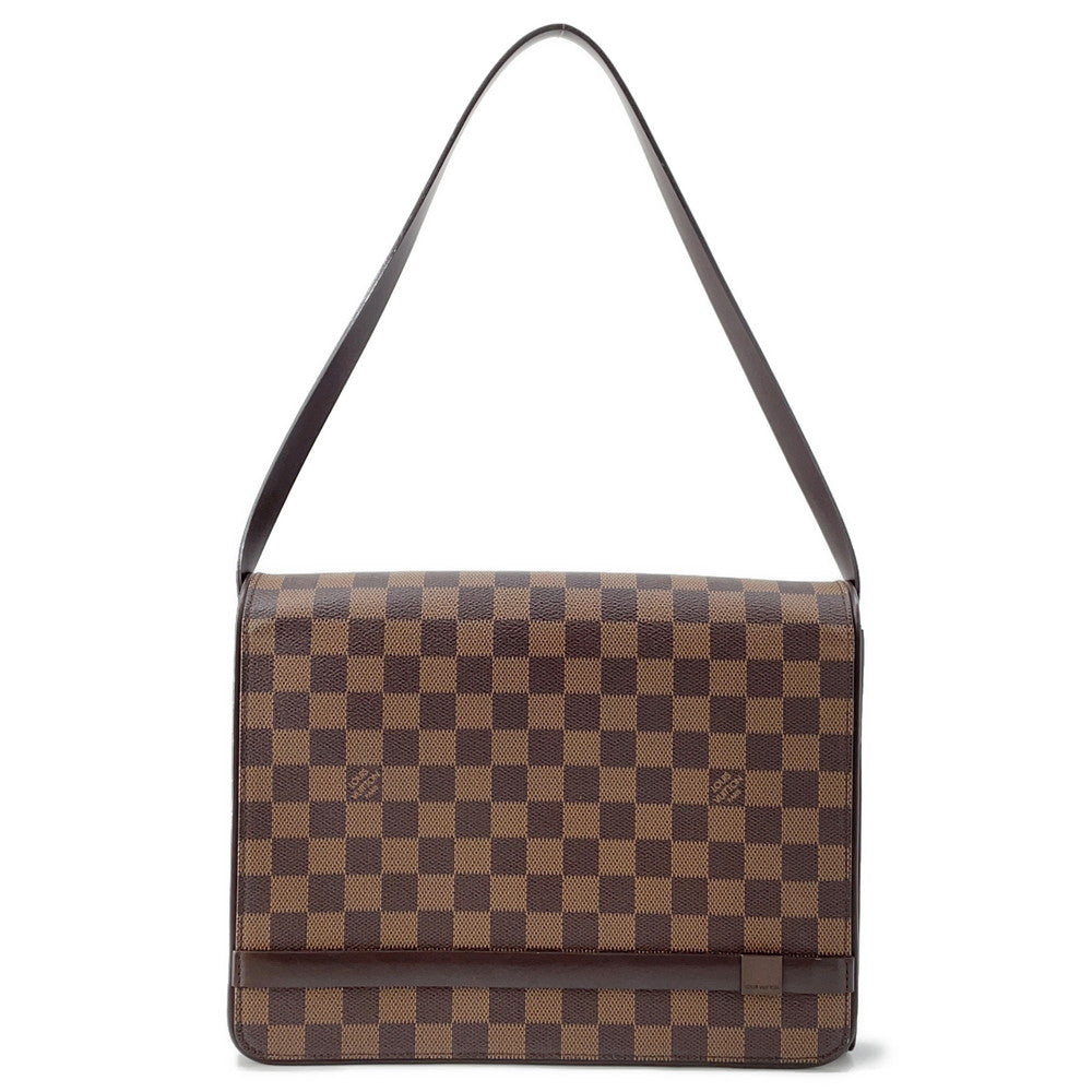Louis Vuitton Tribeca Carre RedN51161 Ebene Canvas Damier Handbag