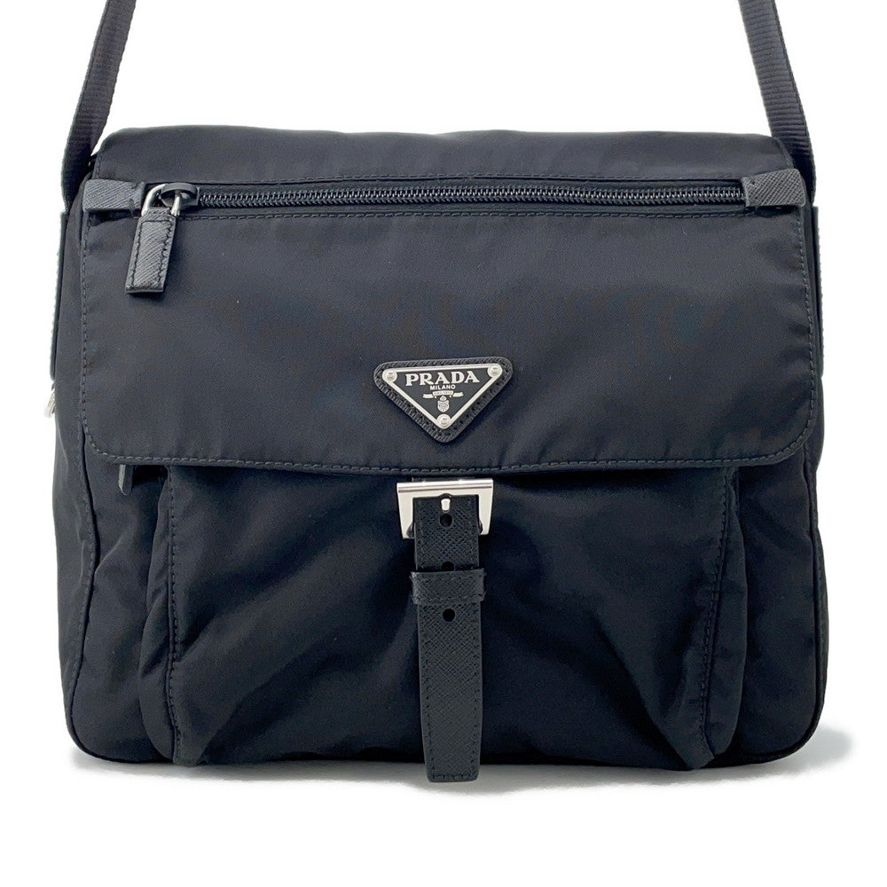 Shoulder Bag Bd Saffiano Leatherleather Nylon