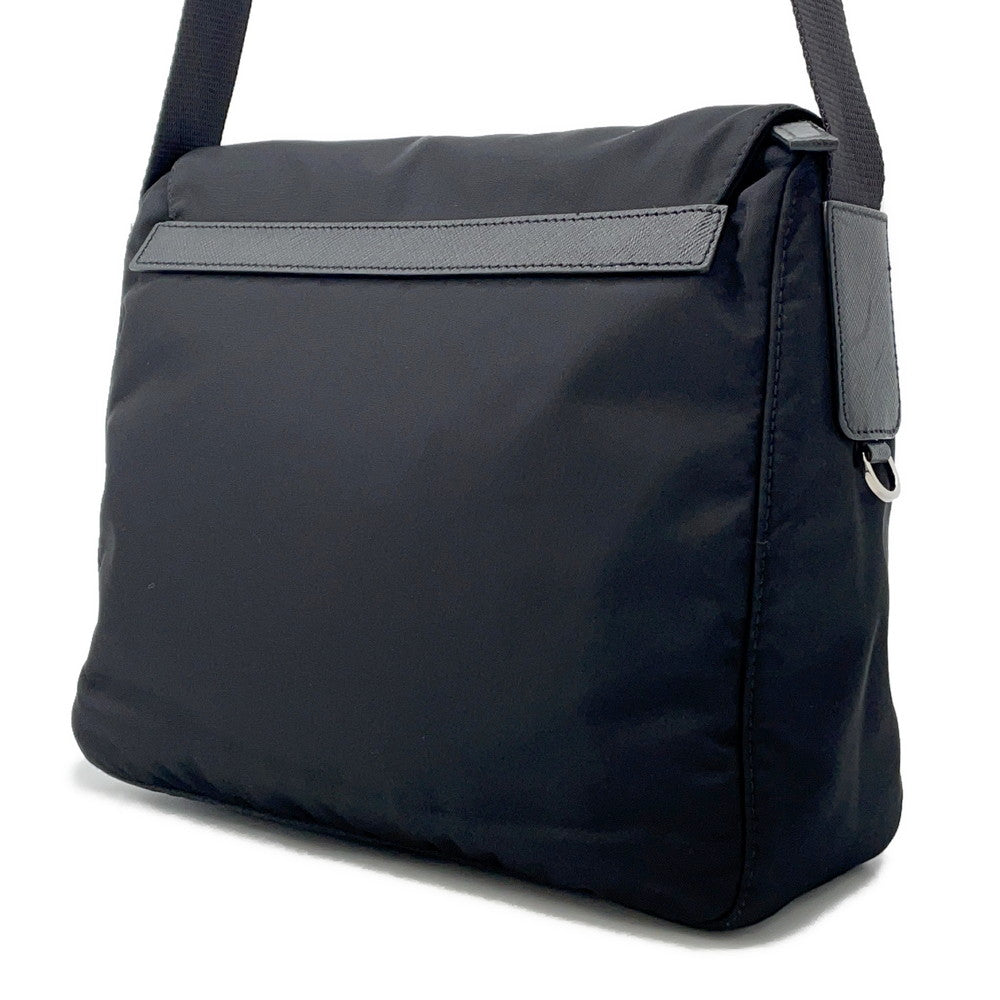 Shoulder Bag Bd Saffiano Leatherleather Nylon