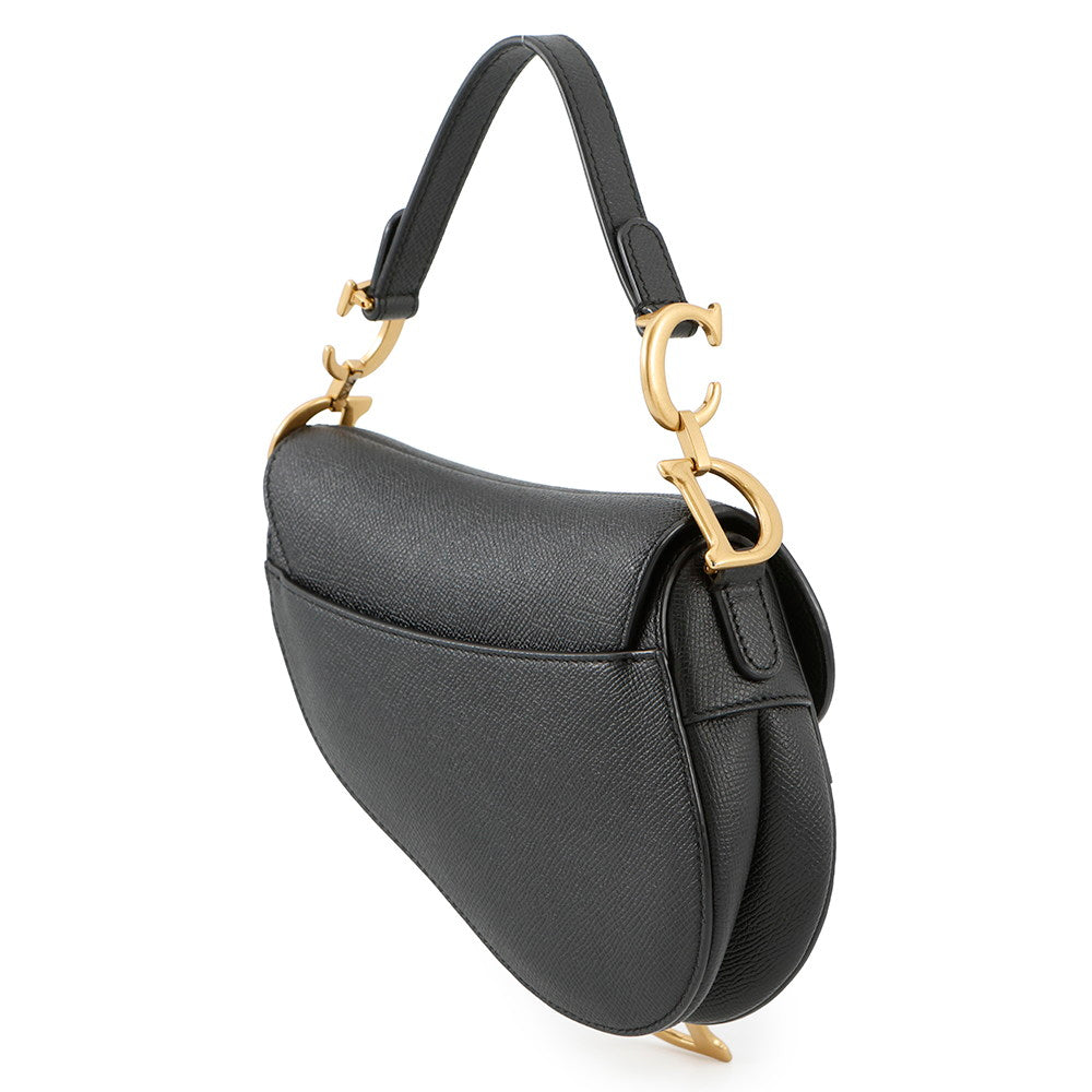 Dior Saddle Bag Blackm Cwvg Size Leather Travel Bag