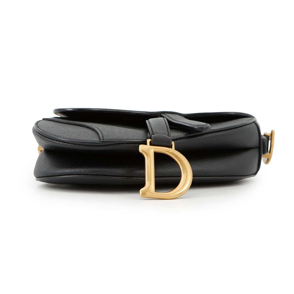 Dior Saddle Bag Blackm Cwvg Size Leather Travel Bag