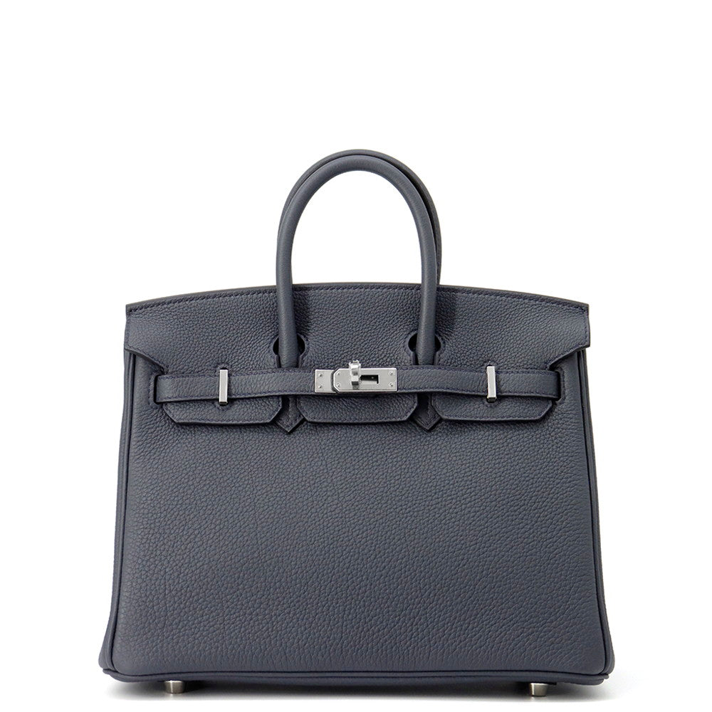 Birkin Grimist Togo Size Handbag Leather Travel Bag