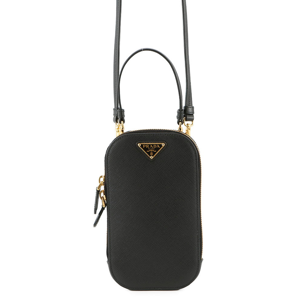 Way Bag Dh Saffiano Leatherleather Black Travel Bag