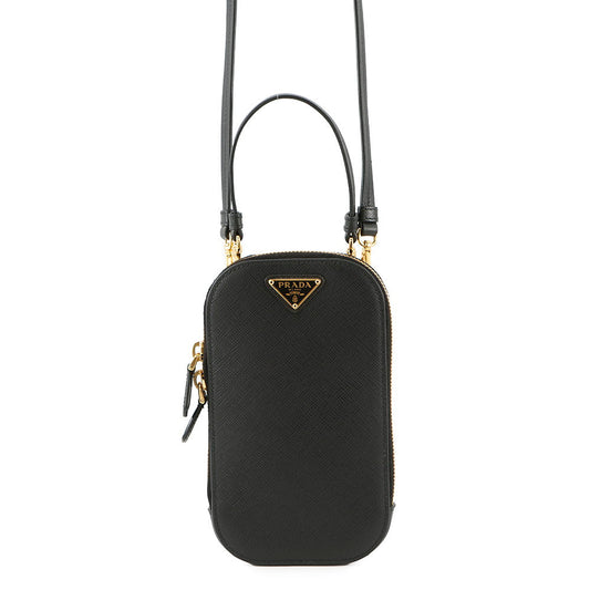 Prada ?2-way bag Black1DH030 LeatherLeather Saffiano Mini Mini Bag