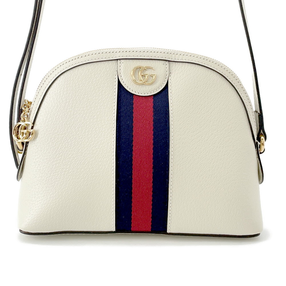 Gucci Ophidia White719881 Leather Shoulder Bag