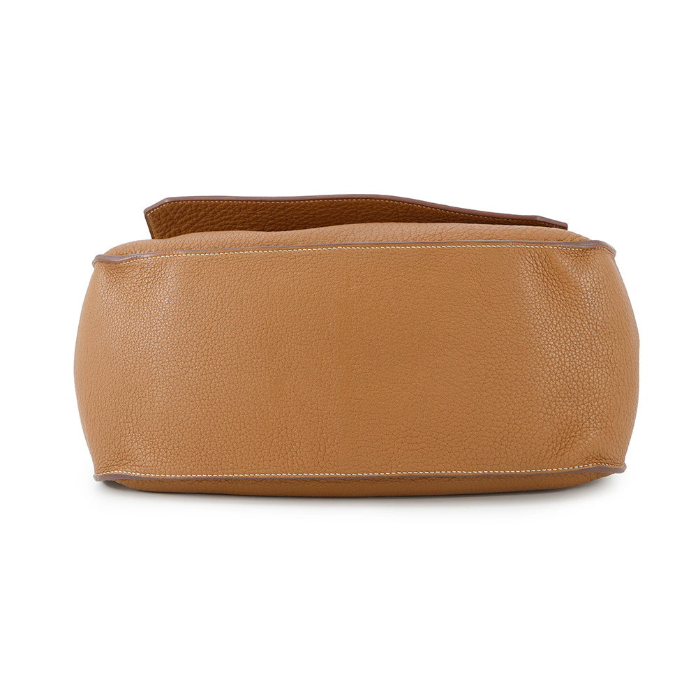 Jypsiere Taurillon Clemence Size Handbag Gold Travel Bag