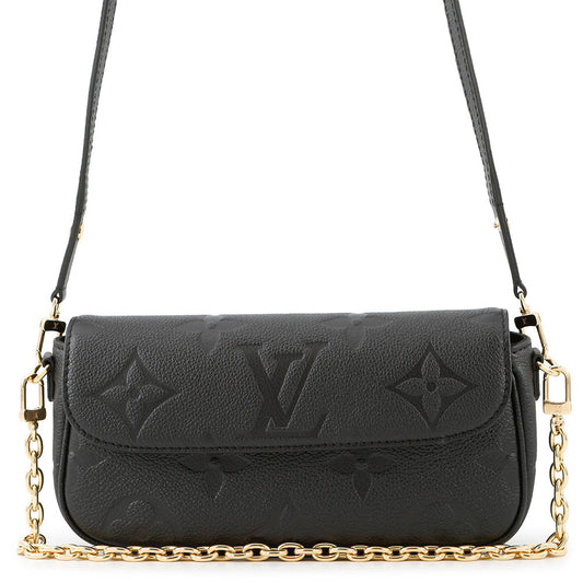 Louis Vuitton on Ivy BlackM82154 Monogram Leather Empreinte Wallet Case