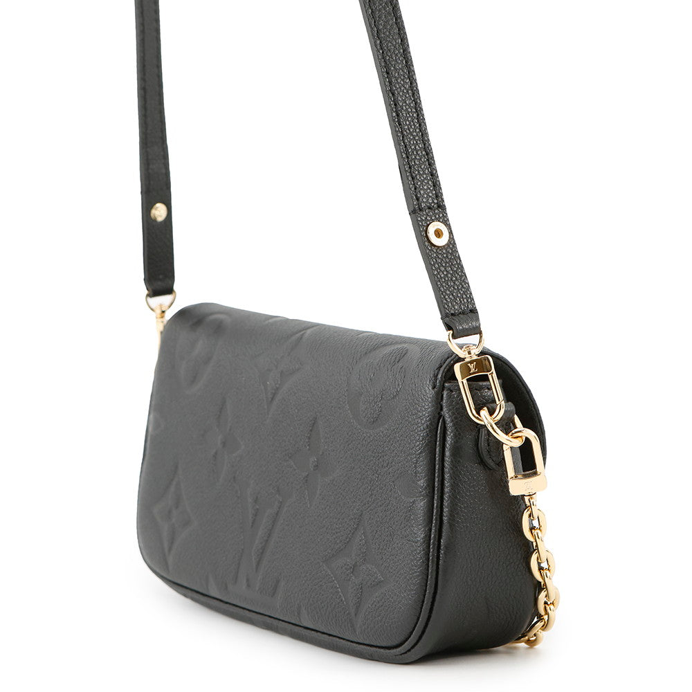 Louis Vuitton on Ivy BlackM82154 Monogram Leather Empreinte Wallet Case