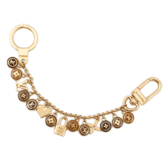 Louis Vuitton Porte Cles Chenne Pastille GoldM65386 Handbag