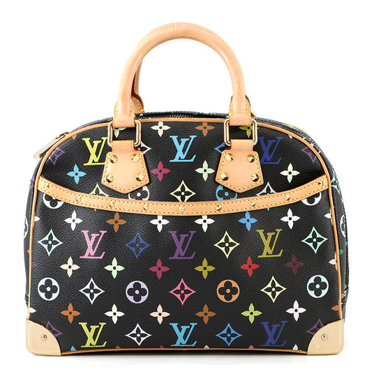 Louis Vuitton Trouville BeigeM92662 ・ Monogram Multicolor Noir Handbag