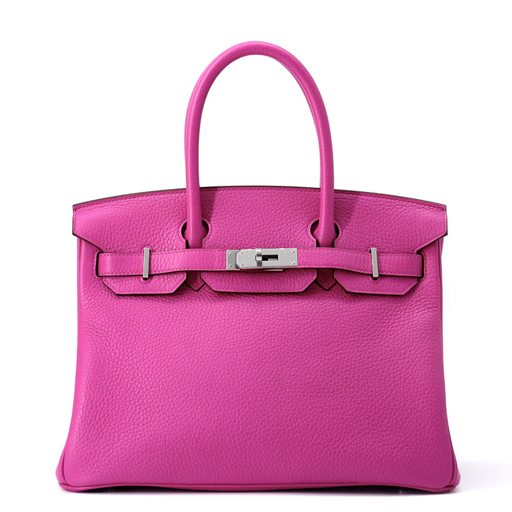 Birkin Magnolia Taurillon Clemence Size Handbag Travel Bag
