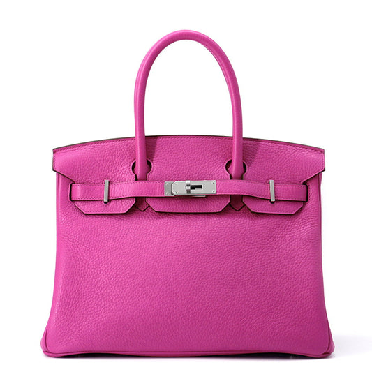 Birkin Magnolia Taurillon Clemence Size Handbag Travel Bag