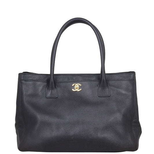 Chanel Cerf Tote Black Tote Bag