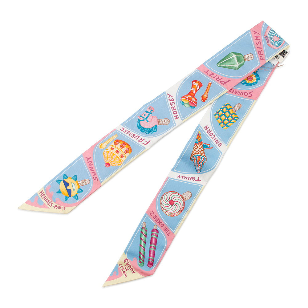 Twilly Funny Ice Funny Ice Ciel Rose Blue Cream Travel Bag