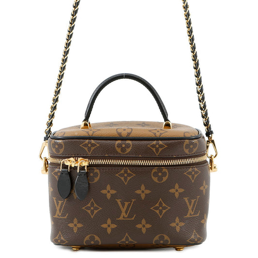 Louis Vuitton Vanity NV NoirM45165 Reverse Monogram PM Canvas Handbag 2