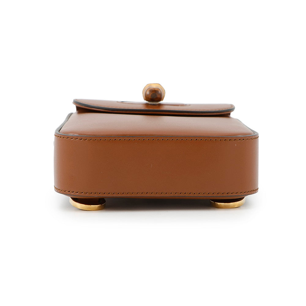 Gucci 3WAYShoulder Brown702106 Bamboo Leather Shoulder Bag