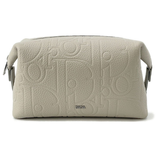 Dior Handbag Gravity Pouch Gray2ESCA495 Leather