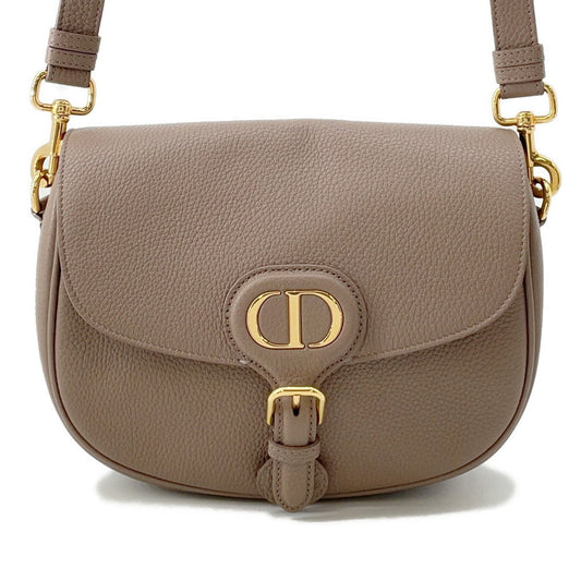 Dior Shoulder Bag Bobby GreigeM9319UBBN 45M Grained CalfLeather Medium