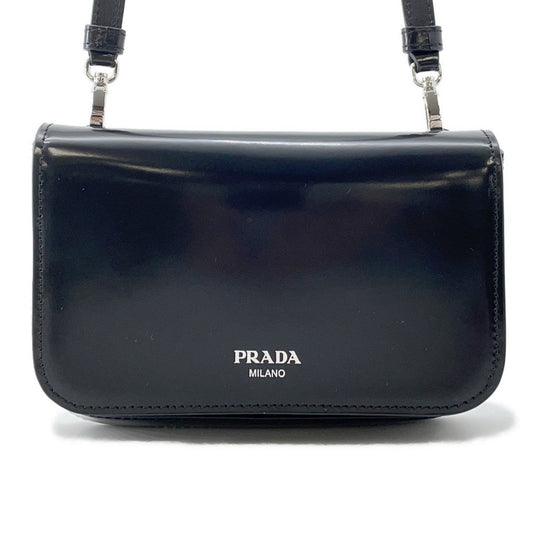 Prada Shoulder Bag Black2VD061 BlushLeather