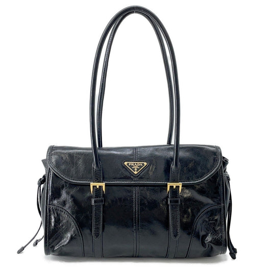 Prada Shoulder Bag Black1BD376 Leather Medium