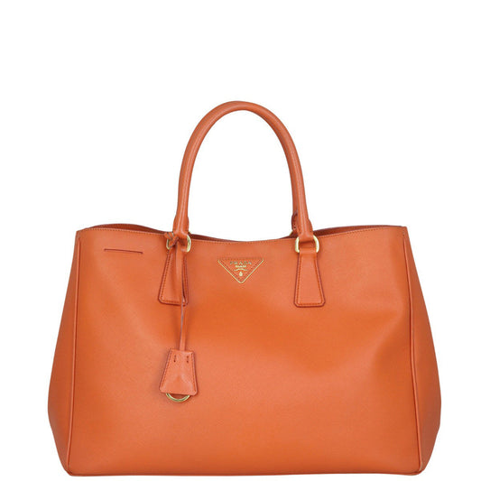 Prada Tote Bag Lux Tote Saffiano Orange Large Lux Large Tote