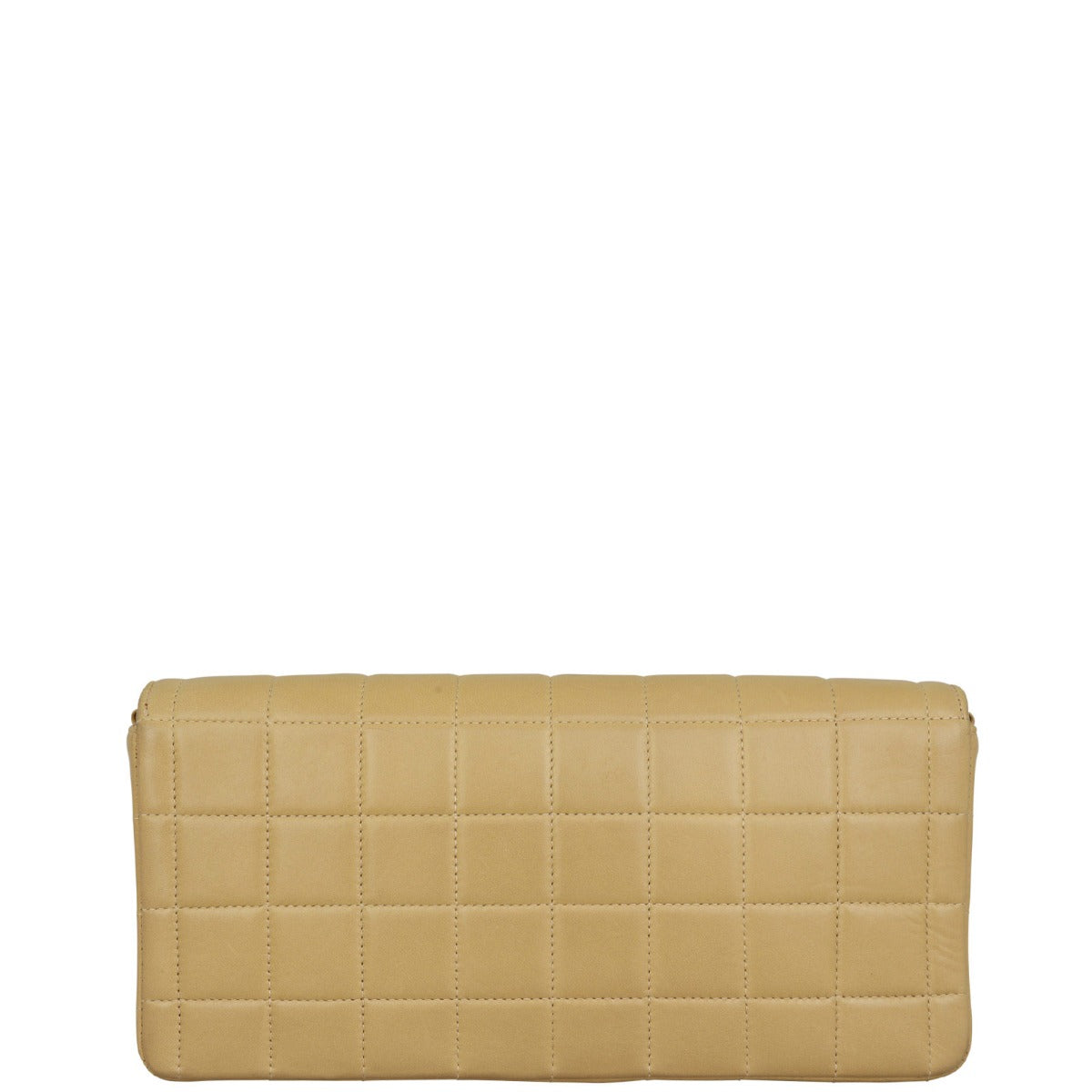 Chanel East-West Chocolate Bar Bag Lambskin Flap Handbag