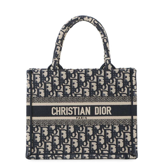 Dior Tote Bag Book tote BeigeM1265ZRIW Canvas Navy