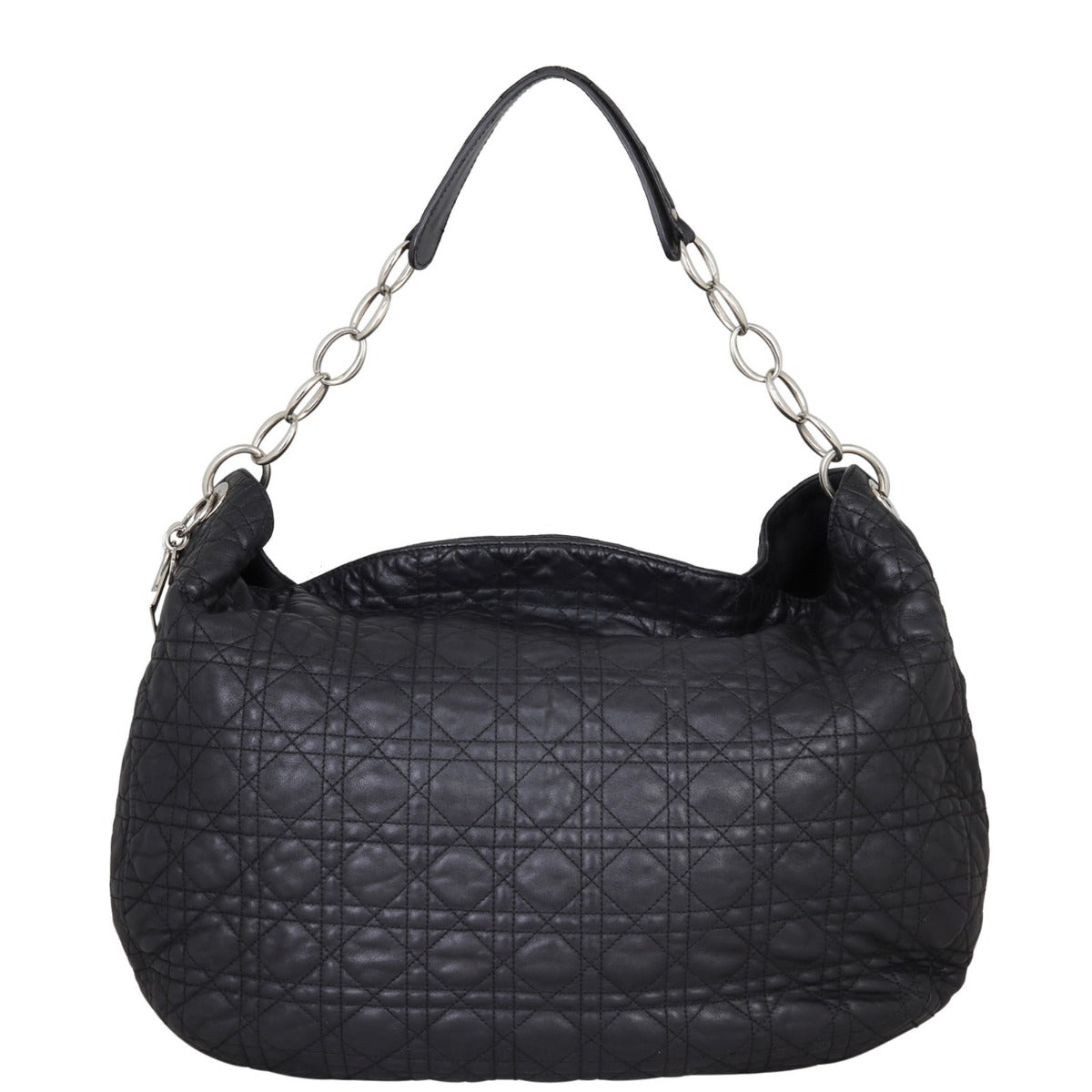 Dior Cannage Soft Hobo Handbag Large Travel Bag