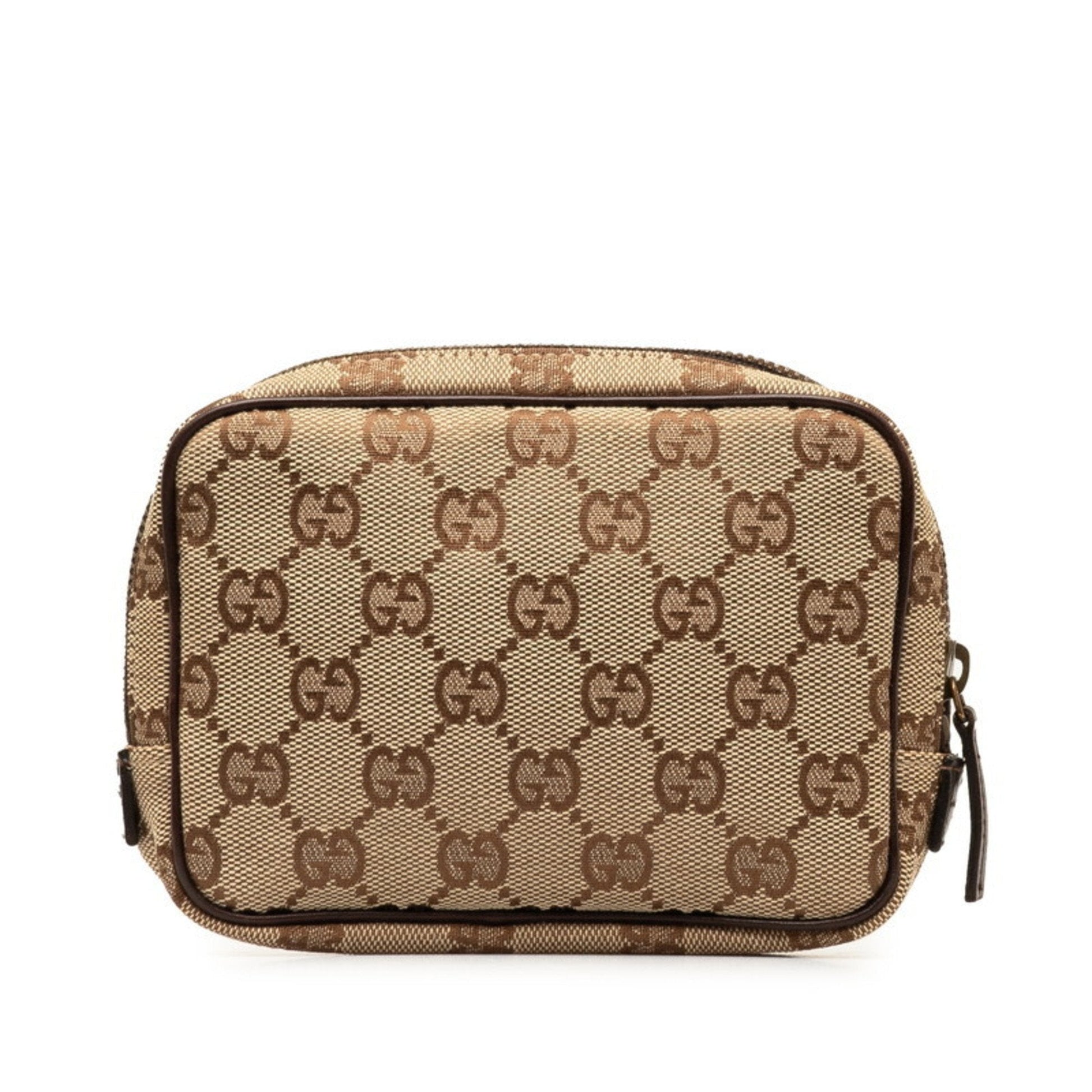 Gucci Clutch Bag Canvas Canvas 812