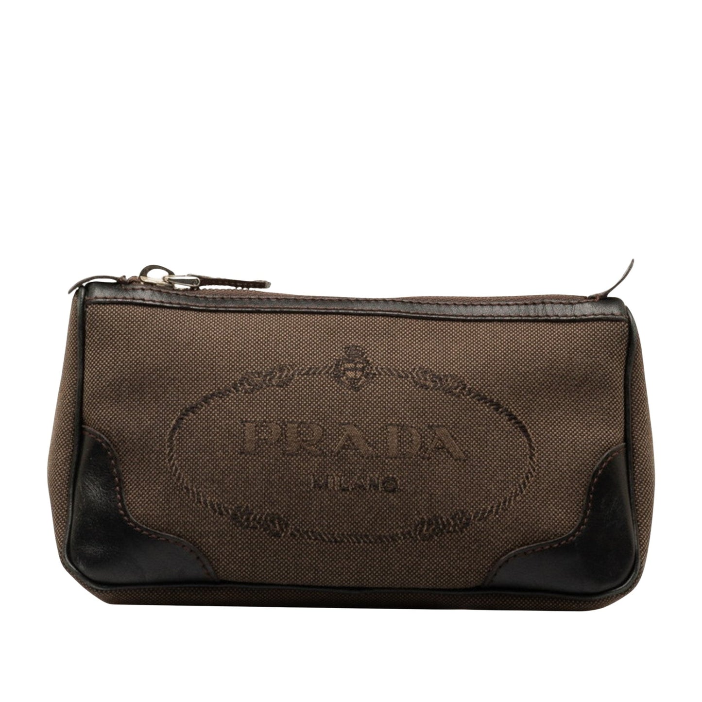 Prada Cosmetic Pouch Clutch Bag