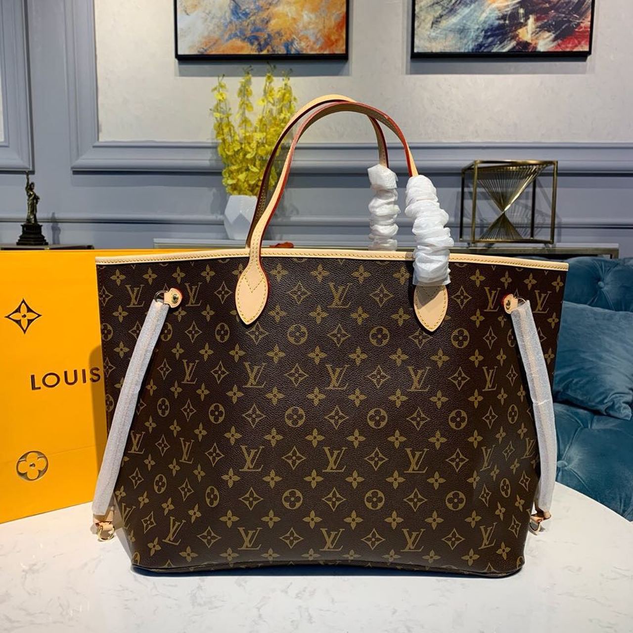 Top Quality Neverfull Gm Tote Bag For Canvas Monogram Shoulder Bag