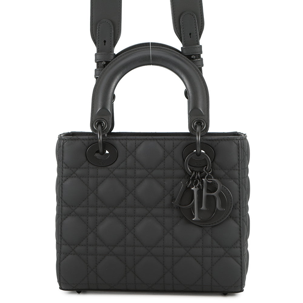 Dior Handbag Lady My ABC BlackM0538SLOI M989 Calf Leather