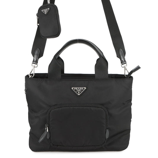 Prada Tote Bag 2way Black1BG354 Nylon