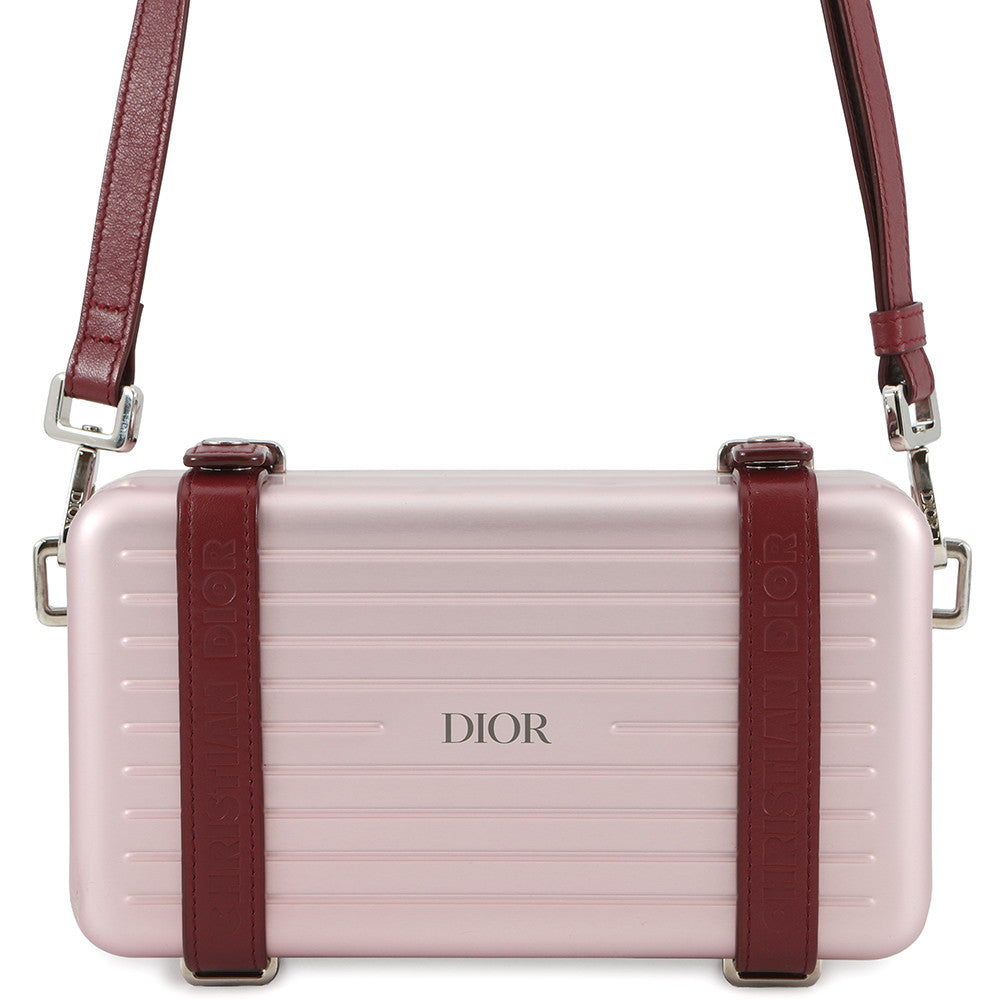 Dior Shoulder Bag Rimowa Collaboration Personal Clutch Bag Pink2DRCA295YWT Leather