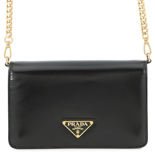 Prada Shoulder Bag ChainShoulder Black1BD350 Leather