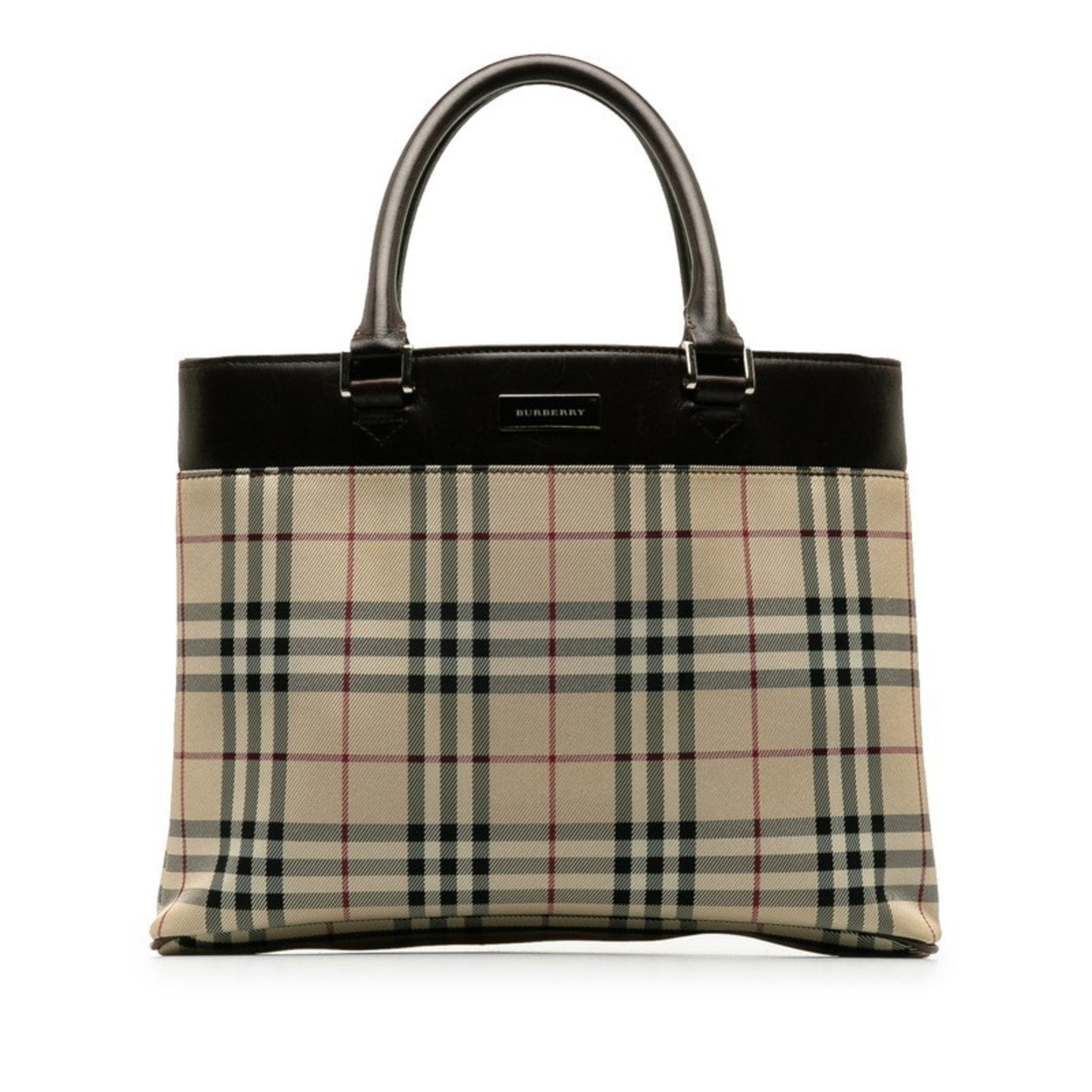 Burberry Luxury Nova Check Handbag Travel Bag Check Handbag 231