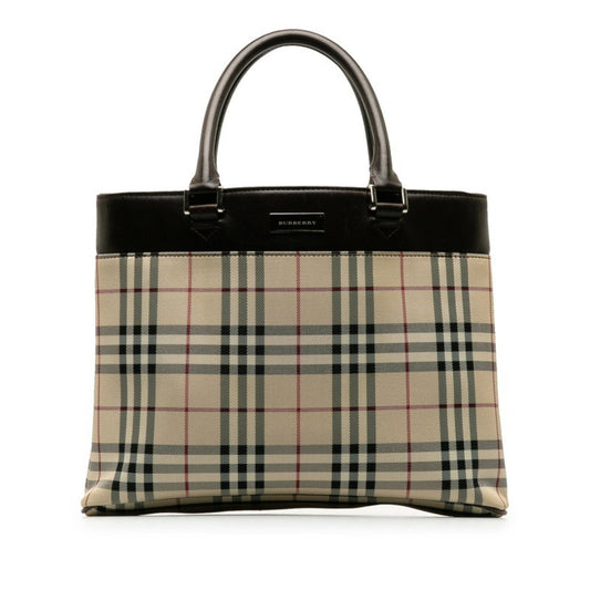 Burberry Luxury Nova Check Handbag Travel Bag Check Handbag 231