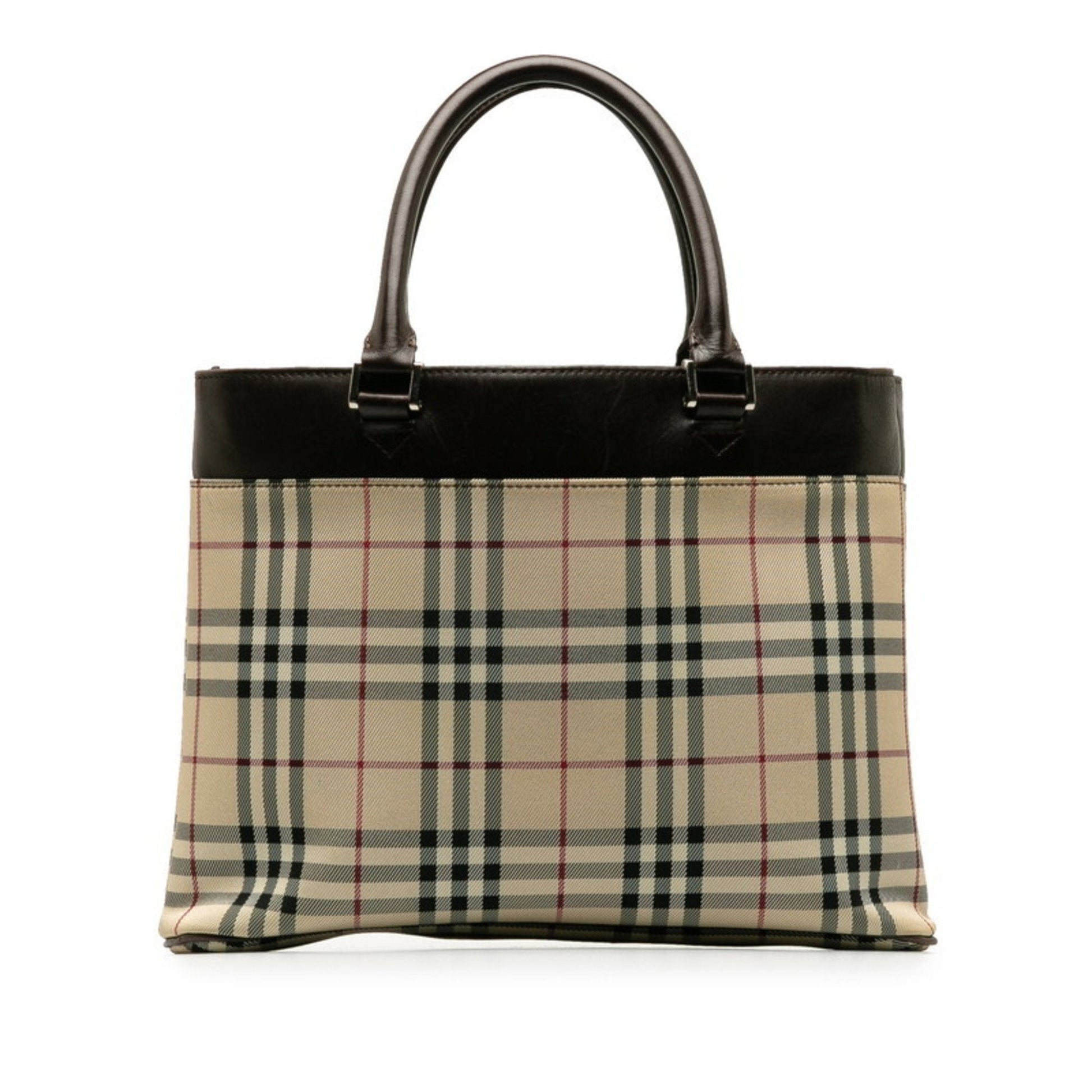 Burberry Luxury Nova Check Handbag Travel Bag Check Handbag 231