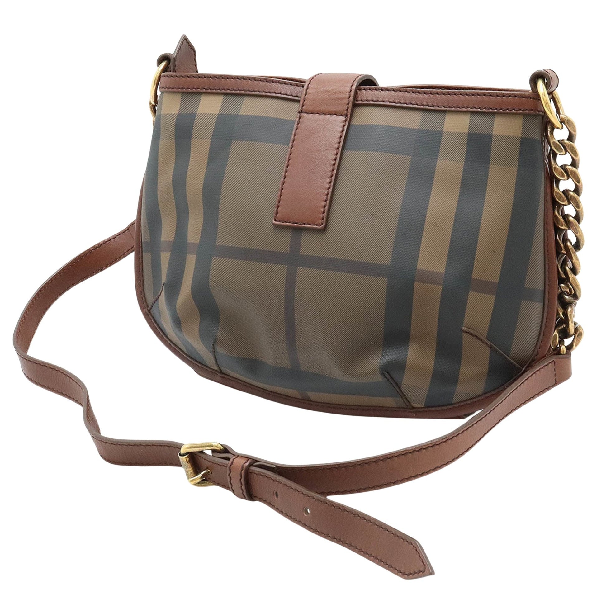 Burberry Luxury Nova Check Shoulder Bag Shoulder Bag 183