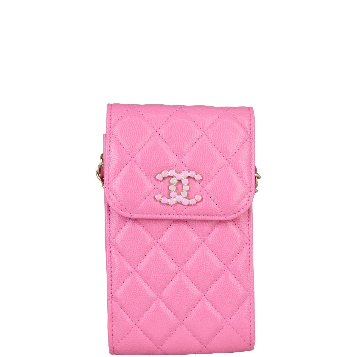 Chanel Phone Holder with Handbag Chain