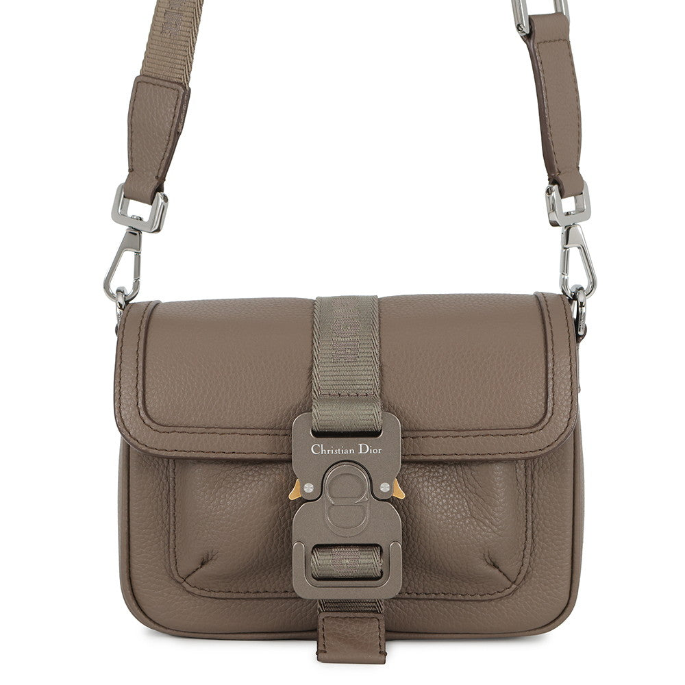 Dior Shoulder Bag Hit the Road Olive2HTCA458YMJ Leather Mini