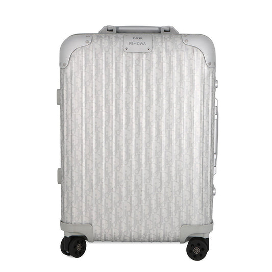 Dior Bag Rimowa Collaboration Cabin Suitcase Oblique Carry-on Silver1DRTR002YWZ Mini Mini Bag