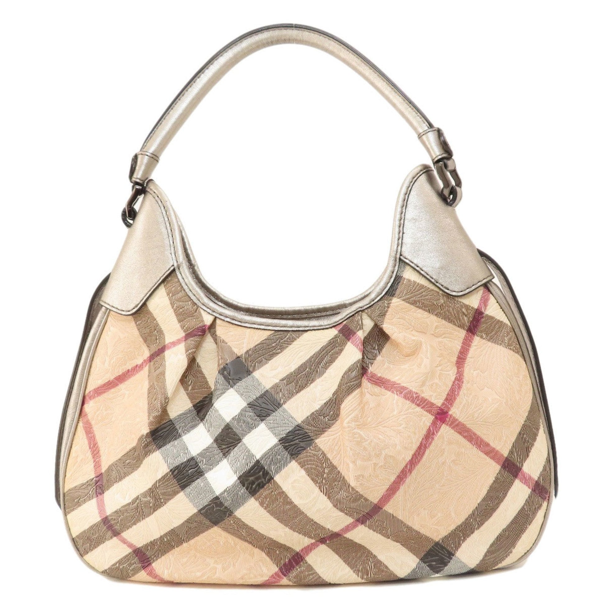 Burberry Luxury Nova Check Handbag Travel Bag Check Handbag 259